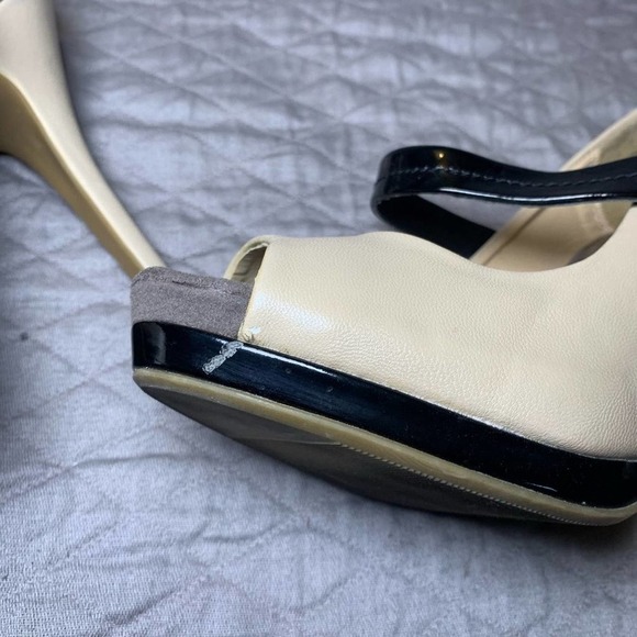 5/ $25 ANNE Michelle Peep Toe Mary Jane Pump 7.5 - Picture 6 of 11